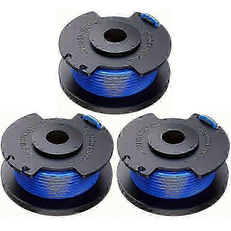 Replacement Line Spools AC14RL3A Compatible with 3Pcs Ryobi 18V/24V/40V Lawn Mowers