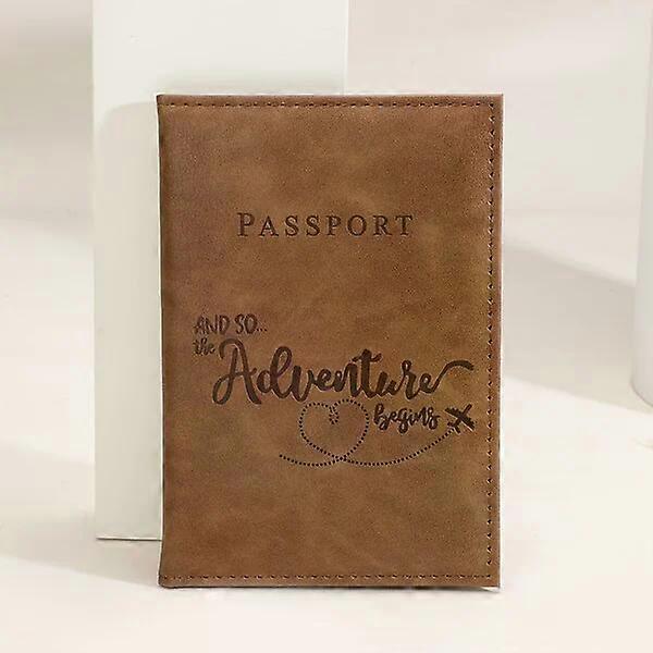 Adventure print passport holder, can hold important documents, convenient and practical