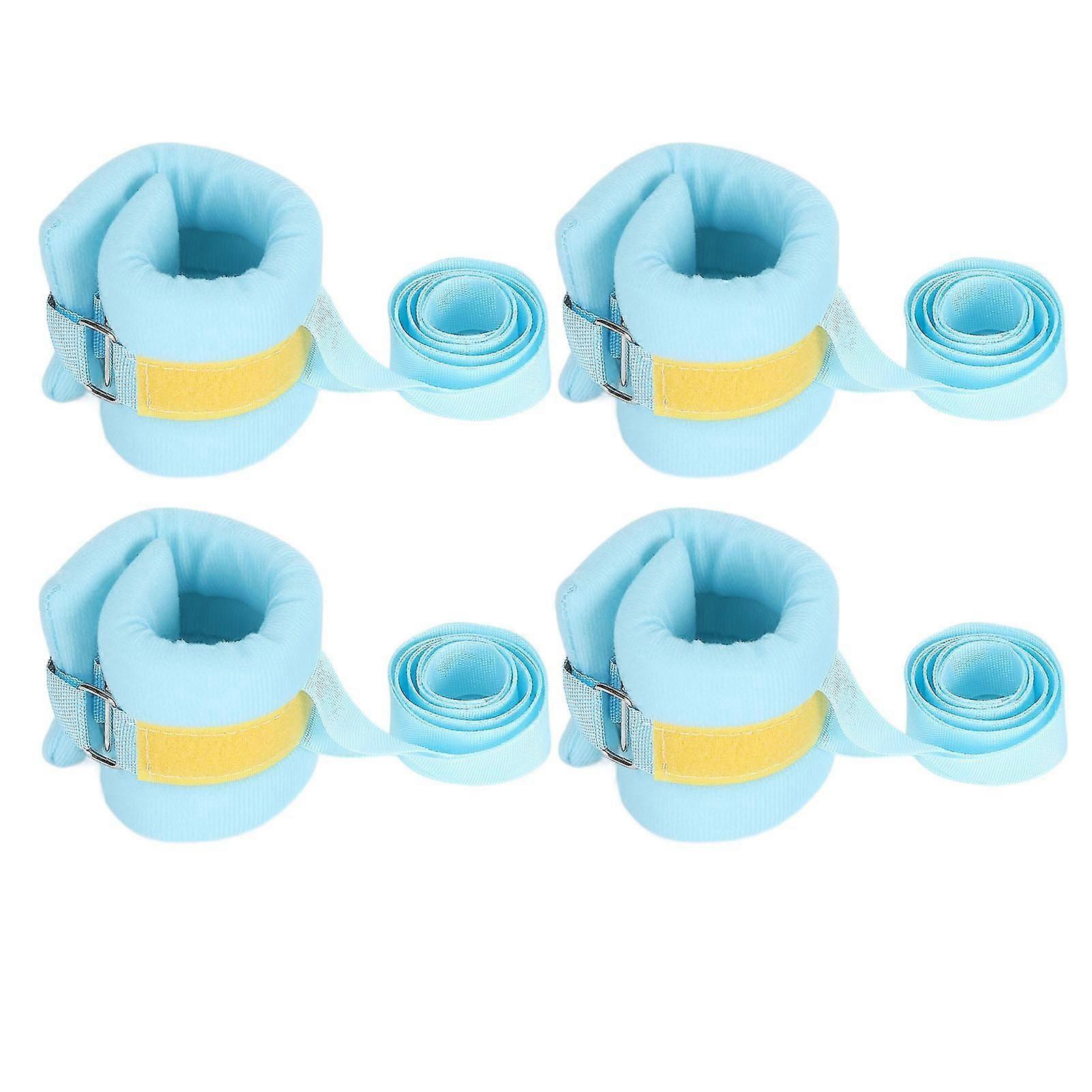 4pcs Patient Bed Restraints Professional Thickened Soft Comfortable Breathable Adjustable Restraints Belts for Wrists Ankles