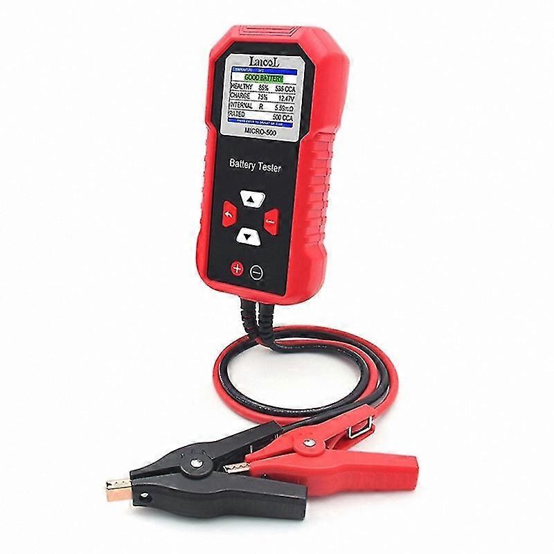 12V Car Battery Tester for Lithium & Lead Acid - Digital Analyzer Tool
