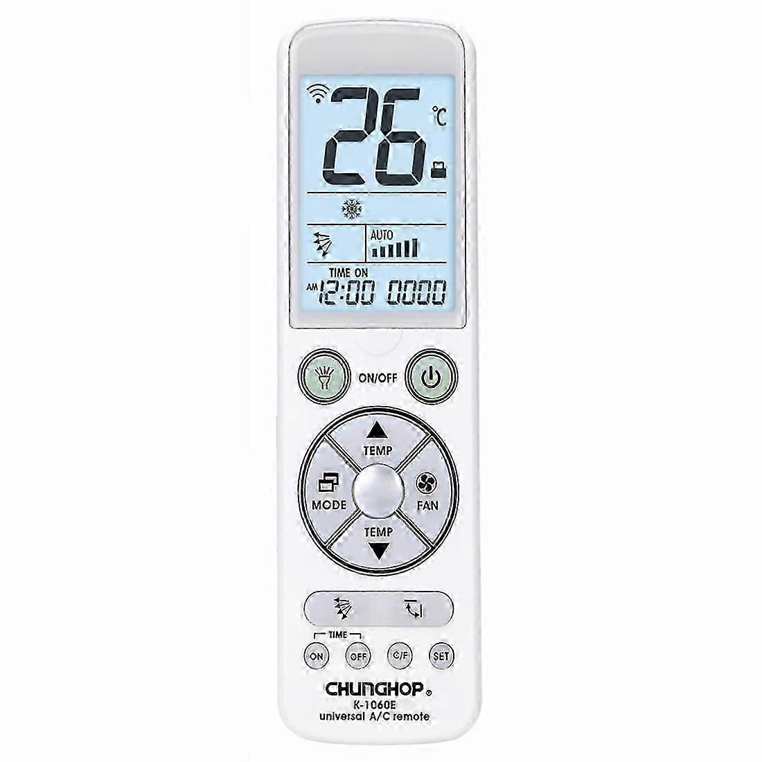 CHUNGHOP K-1060E Universal Air-Conditioner Remote Controller Not Specified
