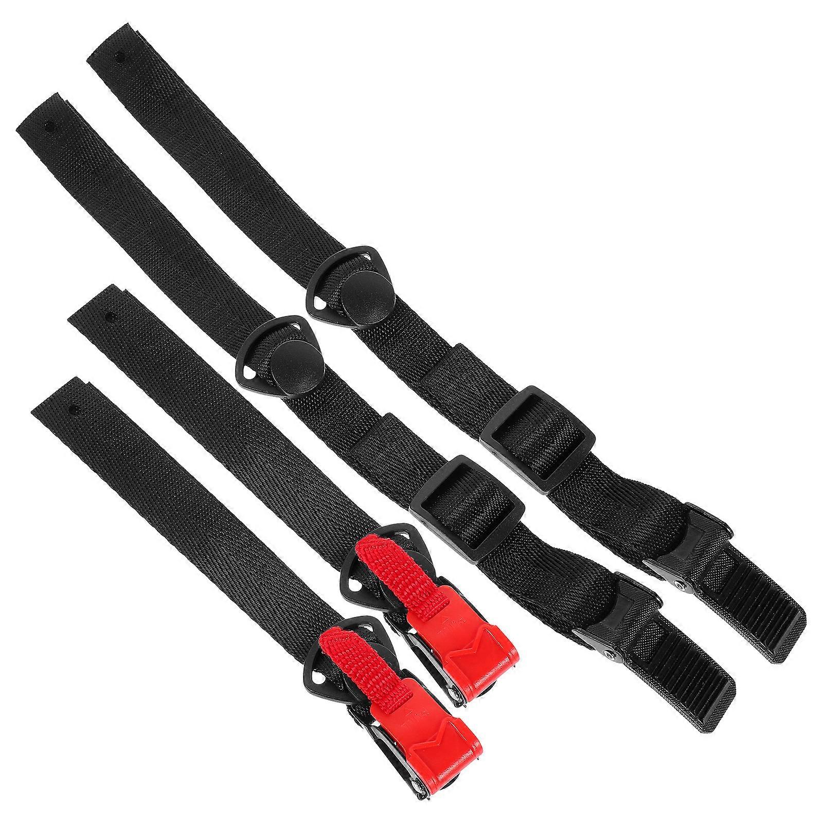 Black Y Shaped Chin Strap for Adjustable Safety Hat Lining with Rivet 2 Pcs