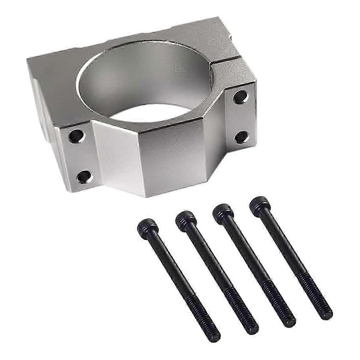 65mm Spindle Clamp Motor Bracket with Aluminum Bracket and 4 Screws for CNC Engraving Machines