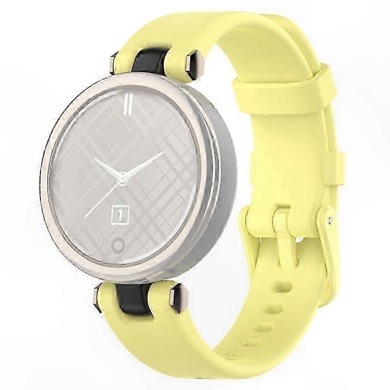 Orange Silicone Wristband with Tool Kit for Adjustable Watch Strap Compatible with Garmin Lily