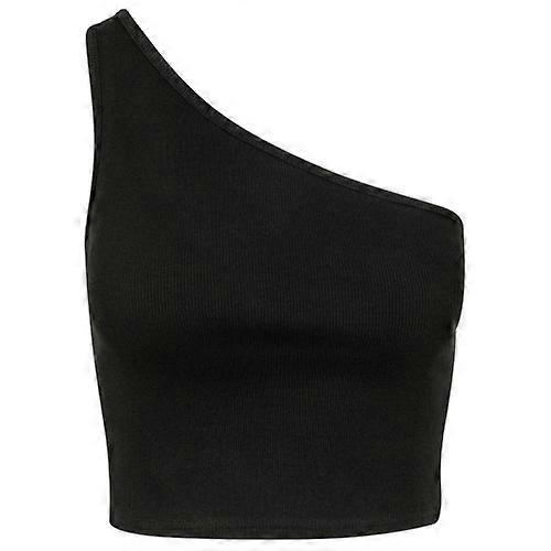 Urban Classics Womens/Ladies Asymmetric Cropped Top