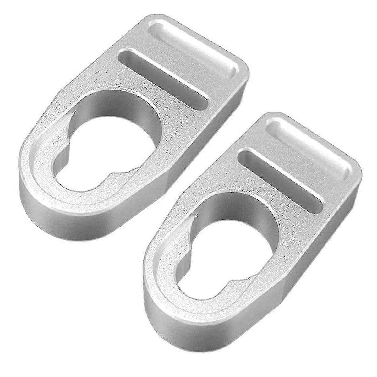 Aluminum Kayak Seat Latches Compatible with Kayak Seat Replacement Kit Button Type Straps 2-Pack