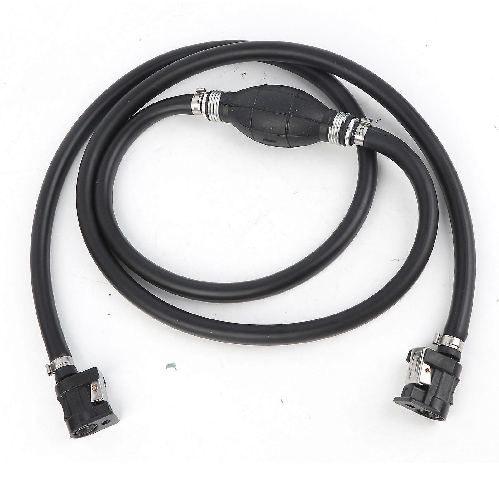3/8in Boat Motor Fuel Gas Hose Line Assembly Primer Bulb Connector for Yum Marine