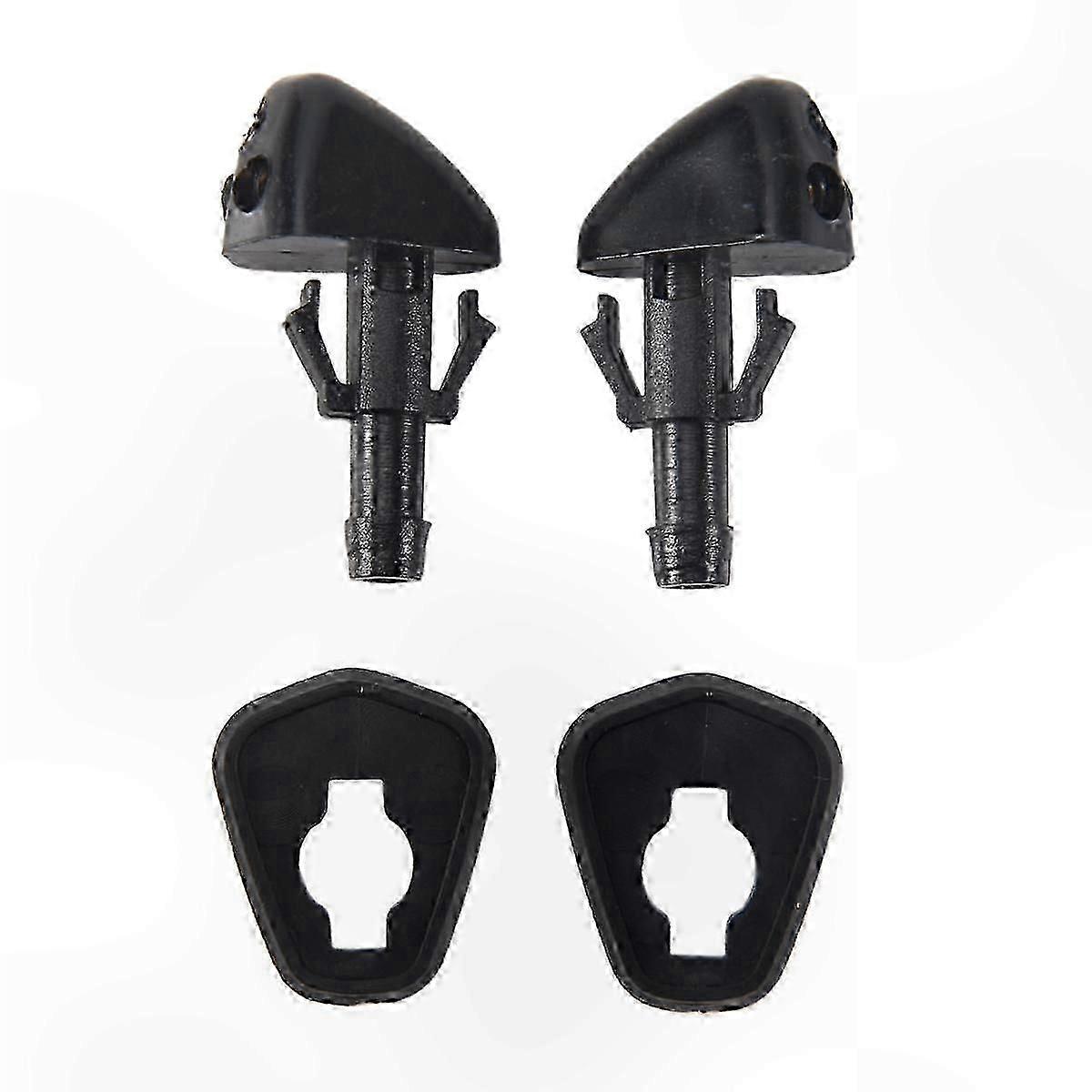 Car Windshield Washer Nozzle - 2 Pack for Compact Vehicles