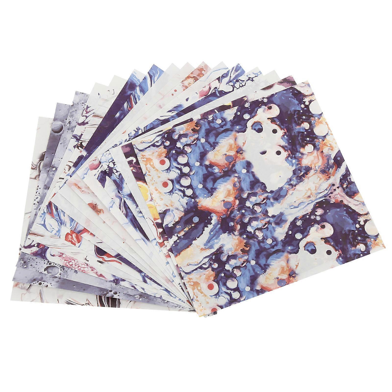 Transfer Paper Infusible Sheets Multi-Function for Diy Projects Multi-Color Durable Heat Transfer Paper for 16Pcs