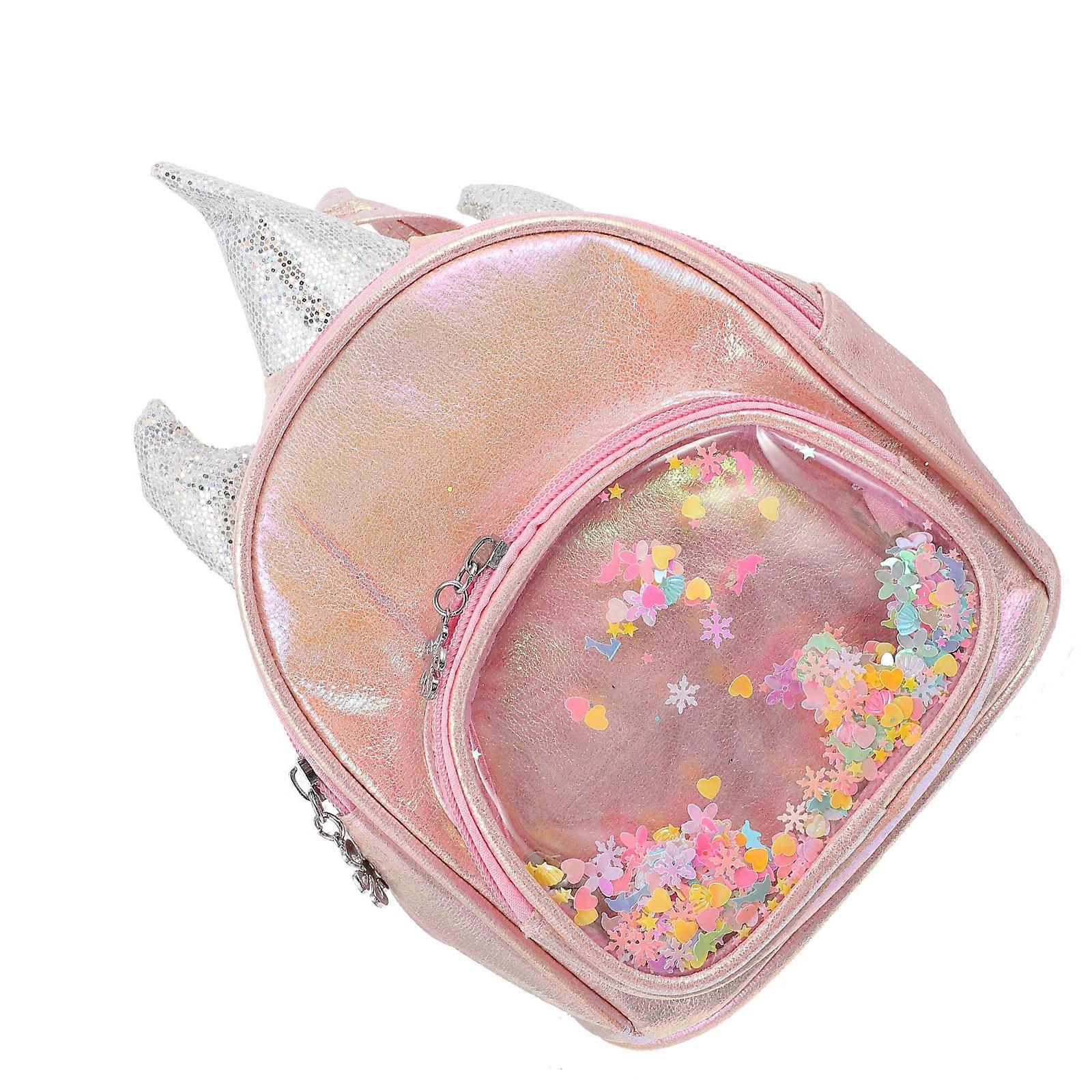 Children Unicorn Backpack Large Capacity Storage Bag with 1Pcs