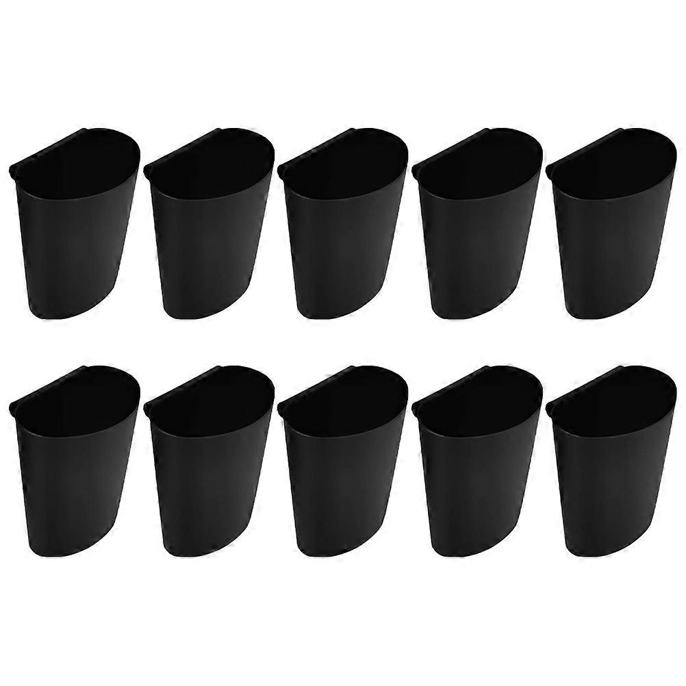 Plastic Bucket Cart Hanging Cup Holder for Space Saving 30Pcs Rolling Accessories