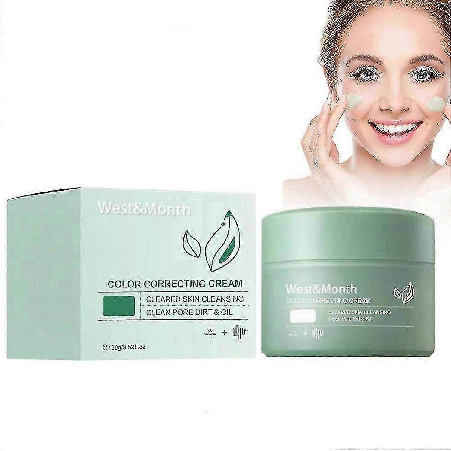 1-3X Color Correcting Facial Cream Hydrating Color Correcting Cream Sunscreen