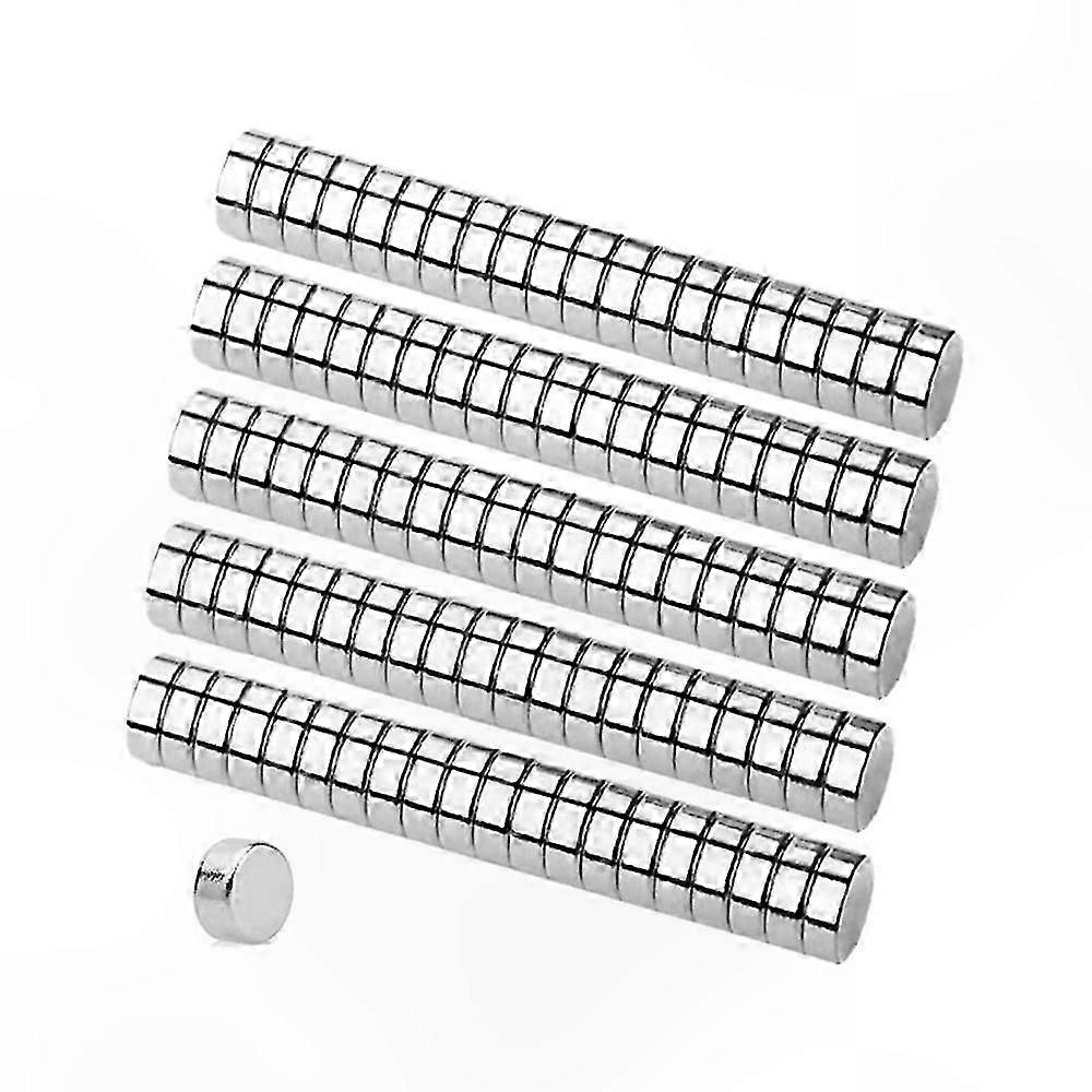 Pack of 50 Pieces 5x3mm Disc Magnets with Countersunk Hole Strong Round Magnets for DIY Crafts and Projects