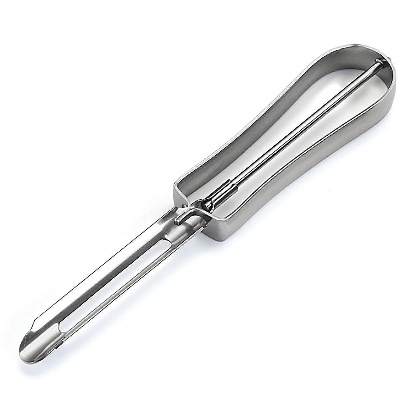 Stainless Steel Peeler Ultra Incisive Blade Versatile Fruit Vegetable Peeler for Kitchen Camping Picnic