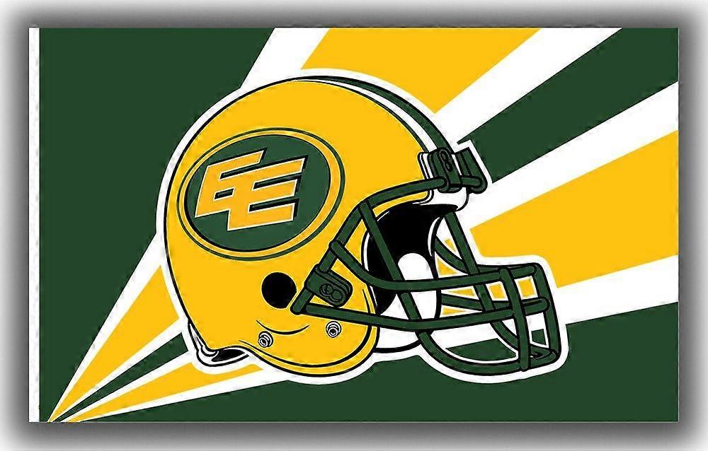 Edmonton Elks Football Team Niezapomniana flaga na kask Najlepszy baner