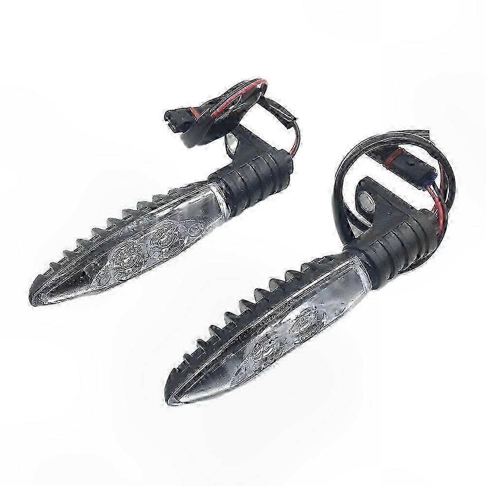 LED Turn Signal Indicators for Select Motorcycle Models - Front Blinker Lights for Adventure and Sport Bikes