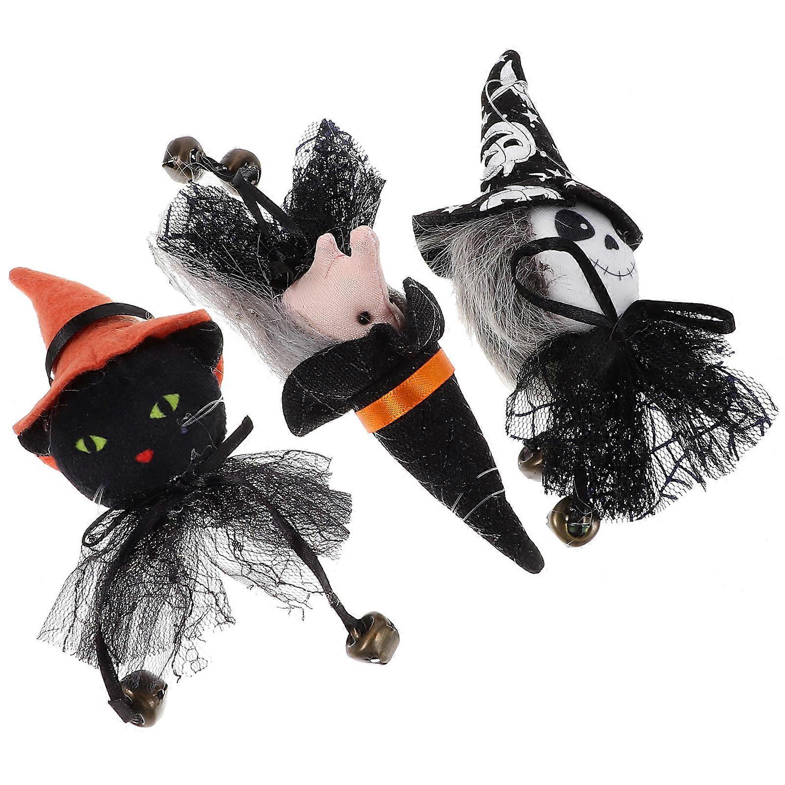 Halloween Decor Hanging Witch Dolls Decorative Witch Decor 12Pcs