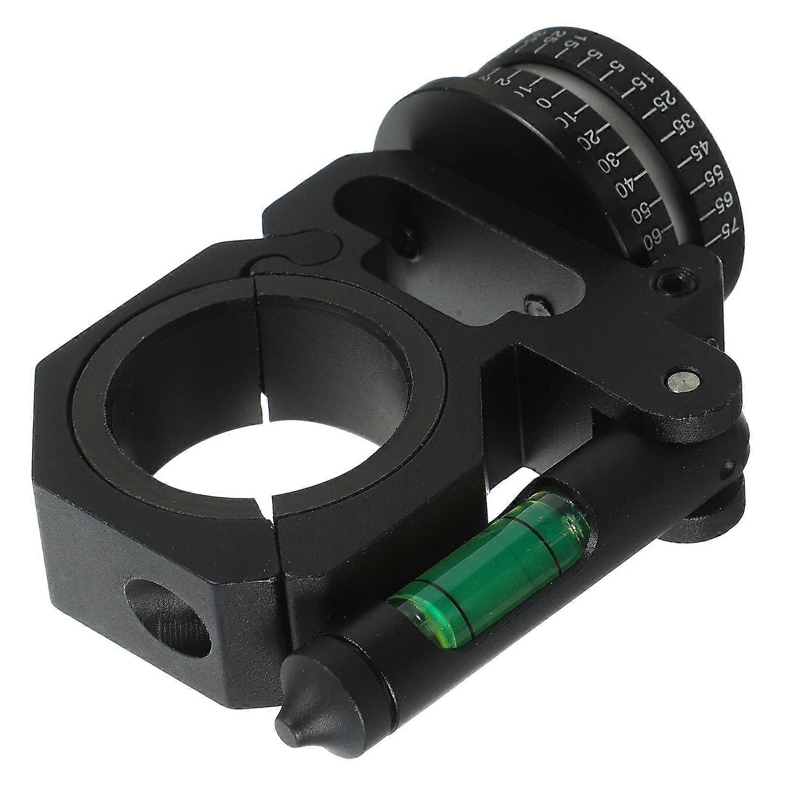 Bubble Level Angle Indicator for Scopes with Ring Holder