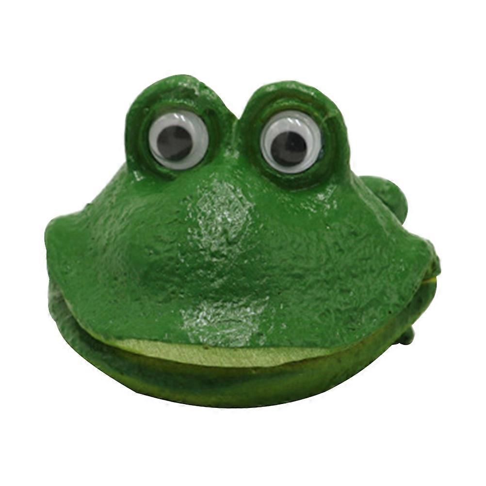 Resin Frog Bubble Stone Aquarium Oxygen Diffuser 2Pcs for Fish Tank Decoration