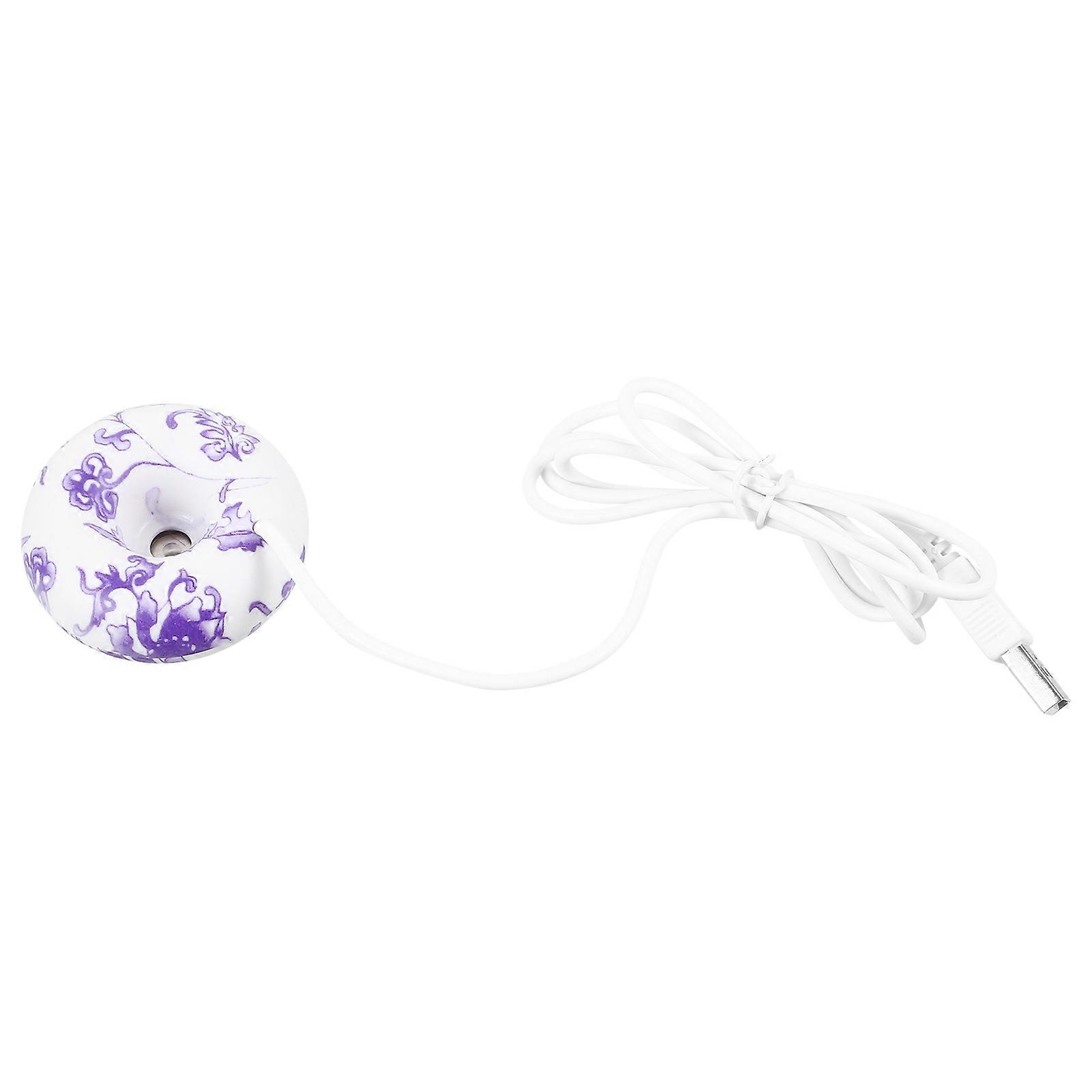 2Pcs Mini USB Donut Humidifier for Home Use Cute Mist Fresher