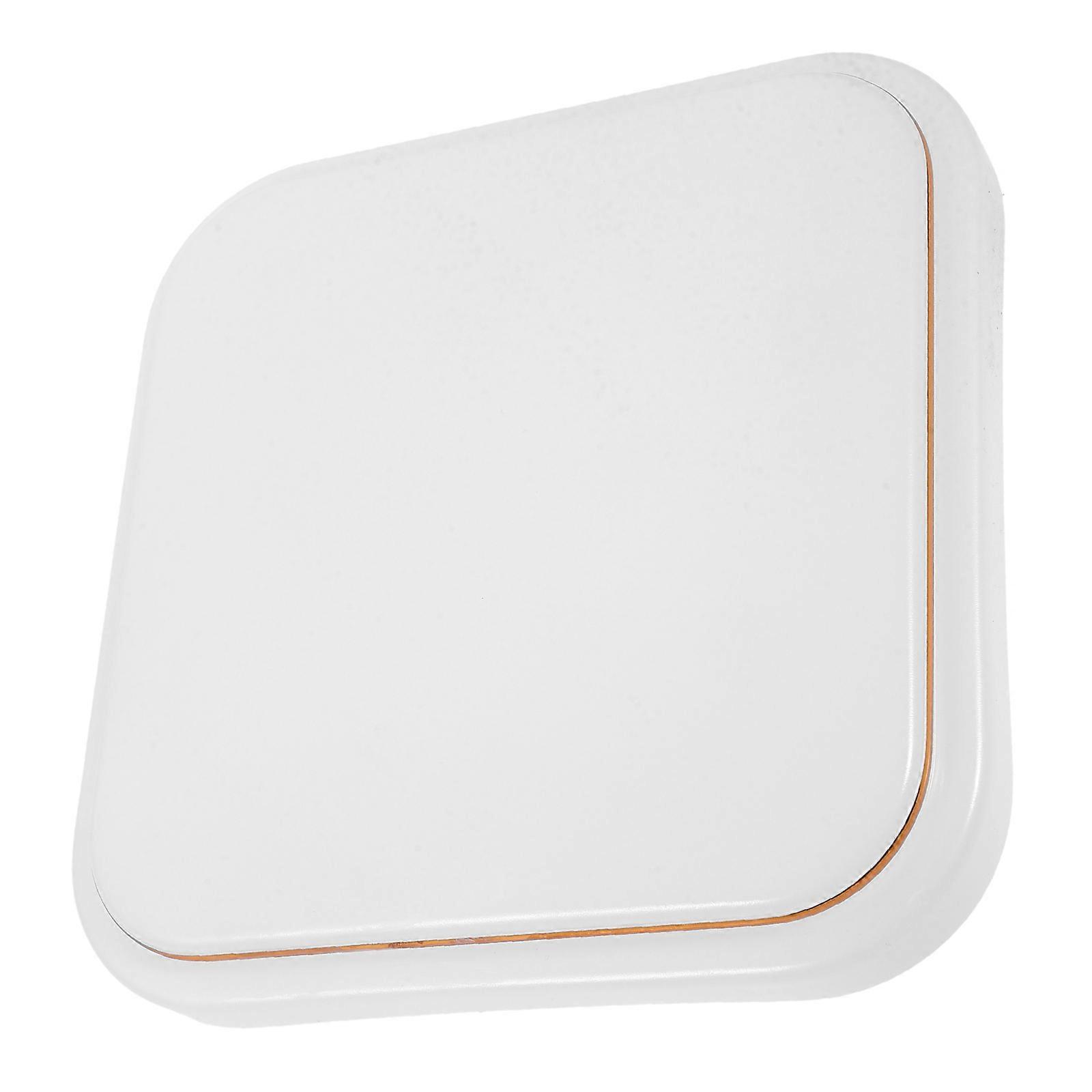 White Ceiling Light Cover Plastic Lampshade for Lighting Decor 2Pcs