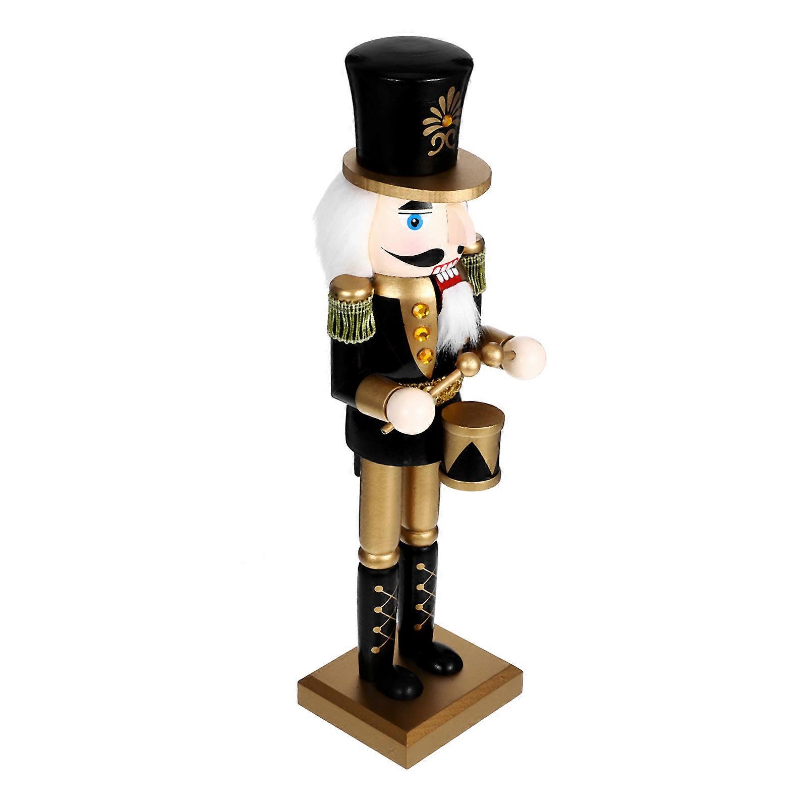 Desktop Christmas Nutcrackers Traditional Nutcracker for Decor 3Pcs