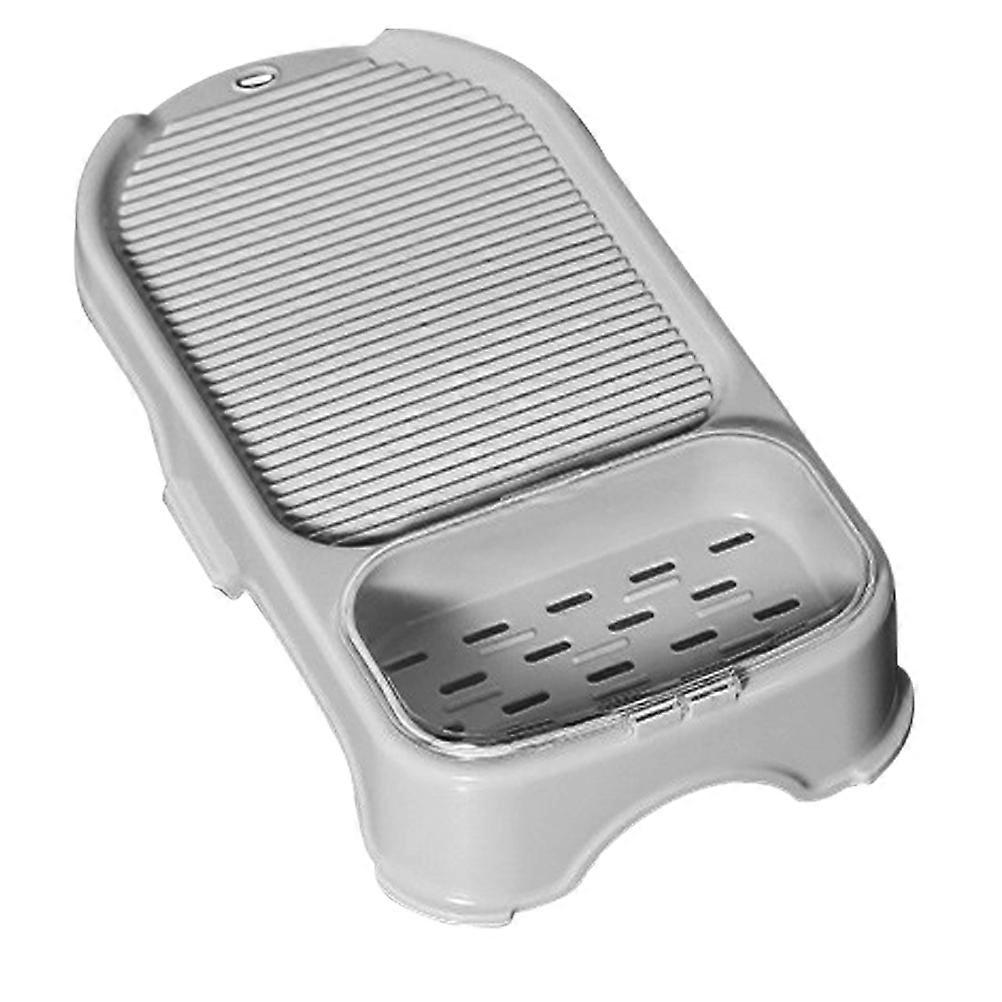 Manual Clothes Washer Washboard with Soap Holder for Hand Washing 4Pcs