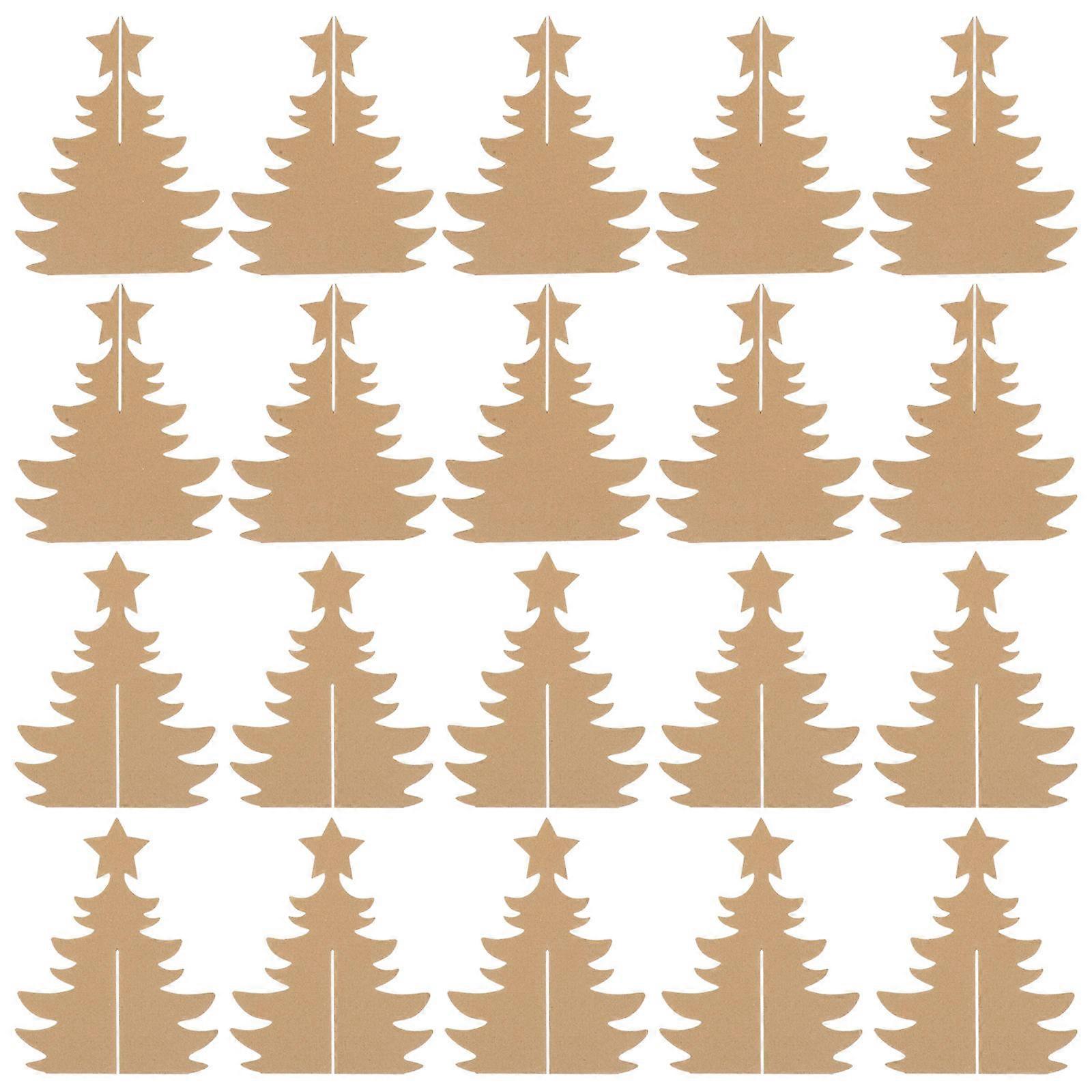 DIY Christmas Tree Ornament Kit Handmade Christmas Tree Material 10Pcs