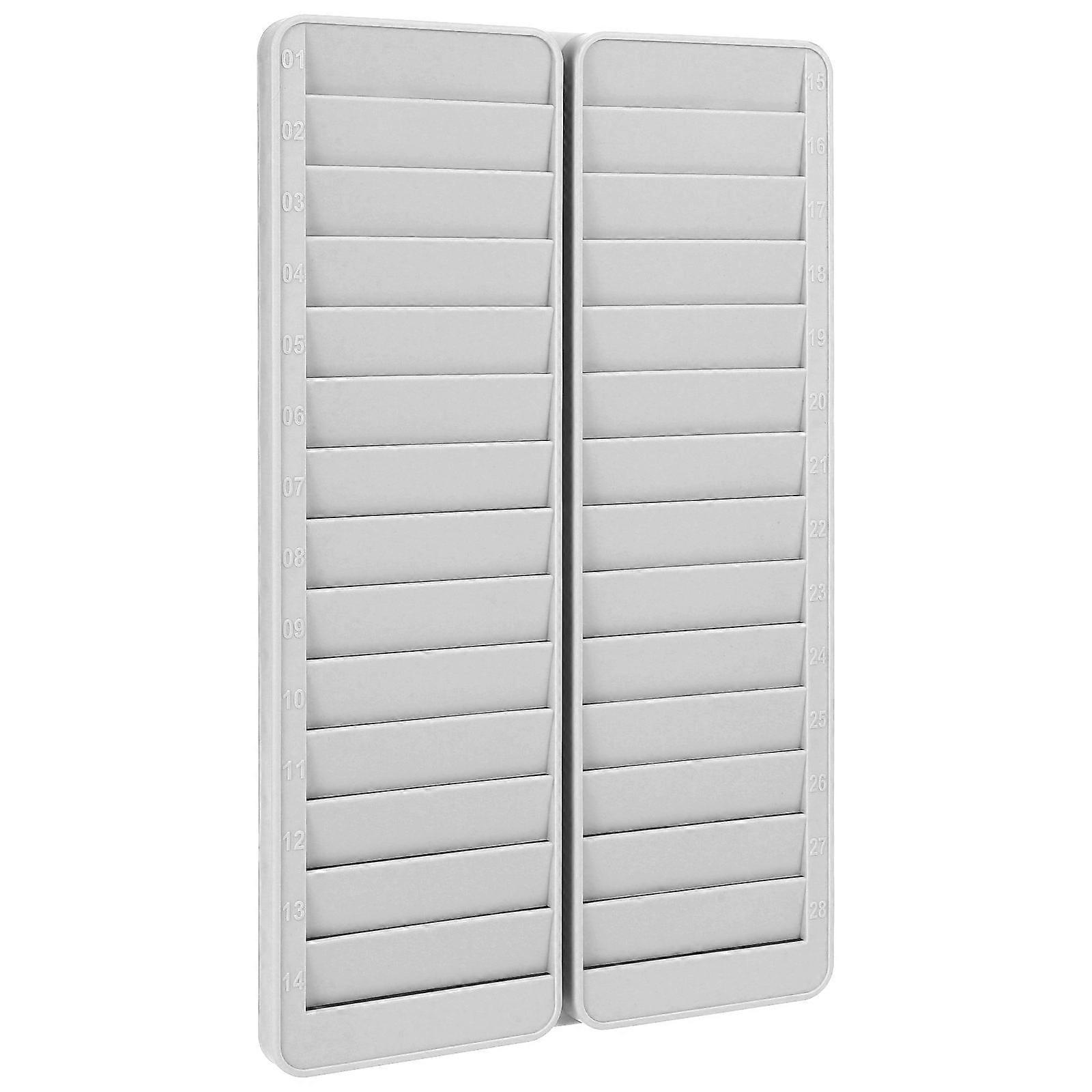 Multi-Slots Cards Holder for Storage Work Cards Organizer Hanging One Piece