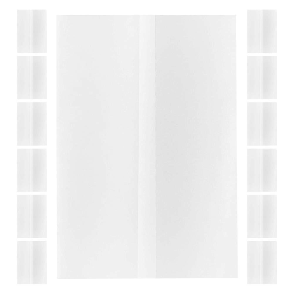 Universal Wedding Invitation Card Jackets Paper Wraps for 60Pcs