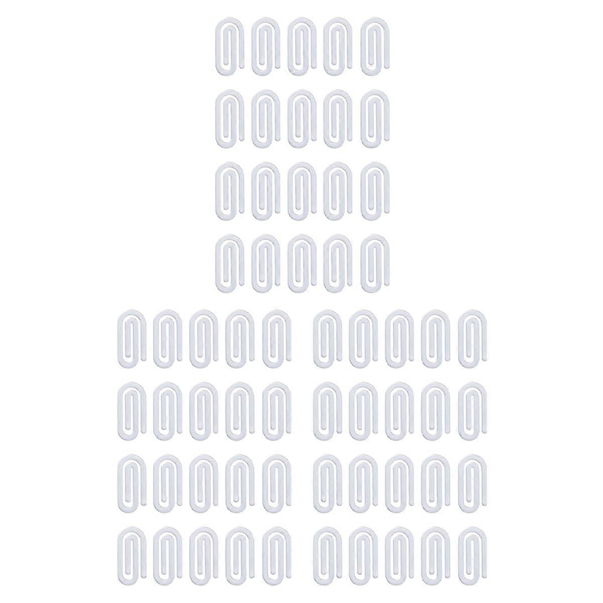 20 Pack Sublimation Blanks Acrylic Paper Clips,4inch x 2inch