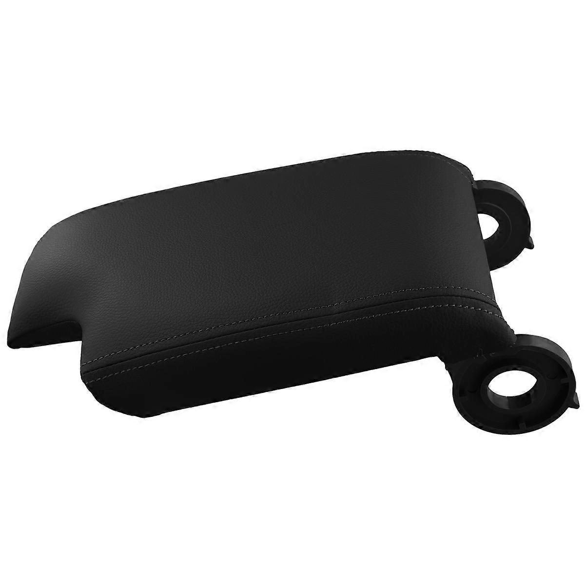 Car Center Console Armrest Box Cover for 3 Series E46 Black