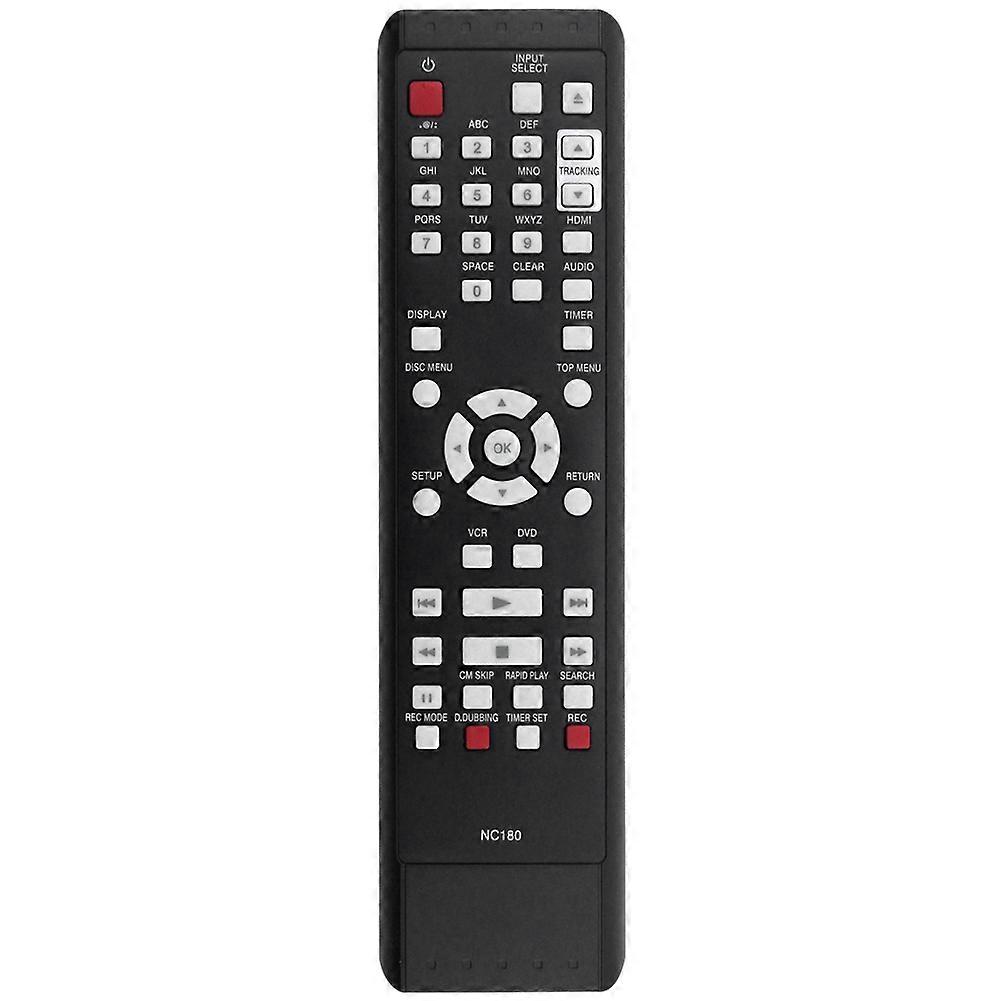 Replace NC184 NC180 Remote Control for VCR Recorder