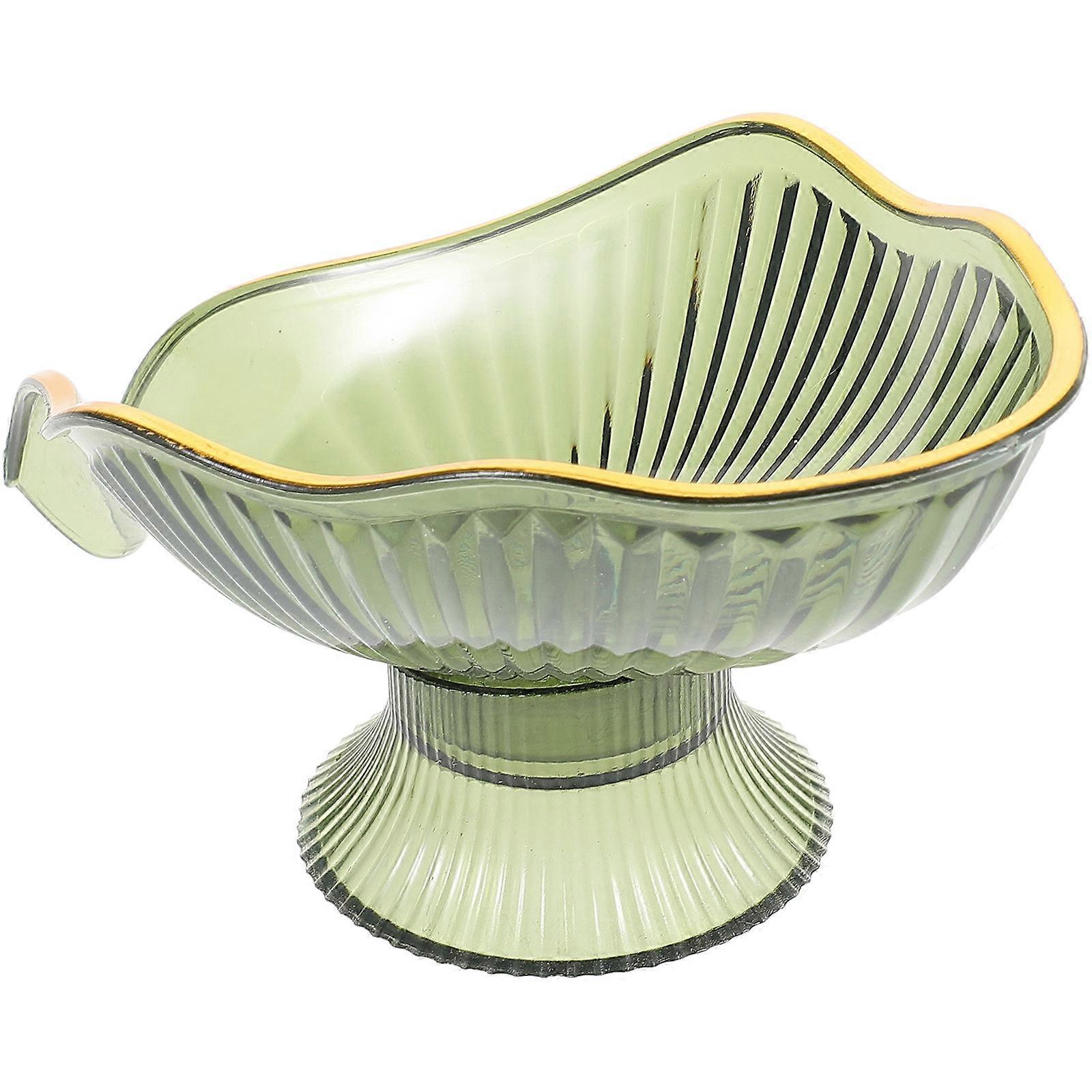 Soap Holder Acrylic Soap Box for Storage Use 5Pcs Light Green