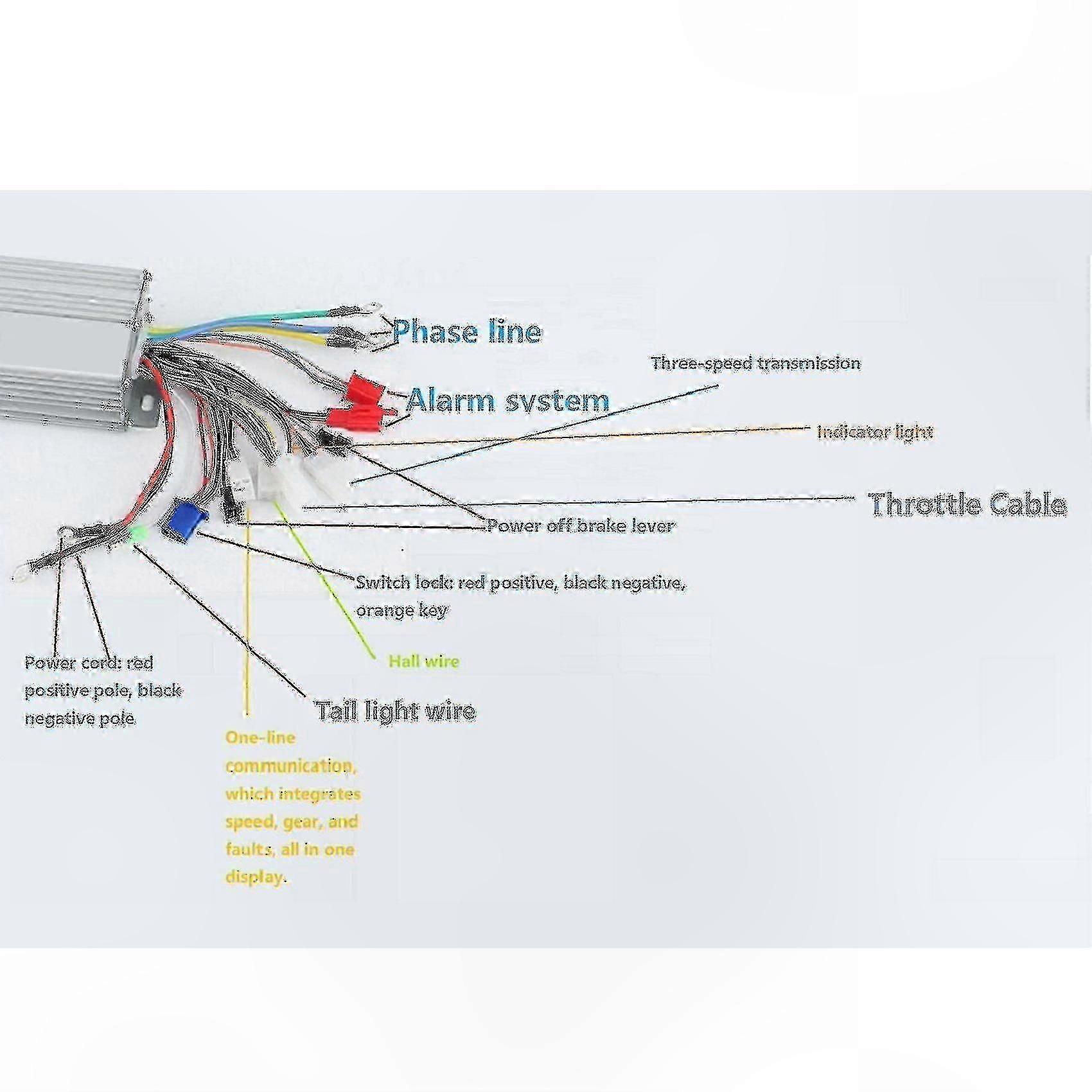 Electric Citycoco Bike with 60V 1000W Motor and 3-Speed Controller for Urban Commute