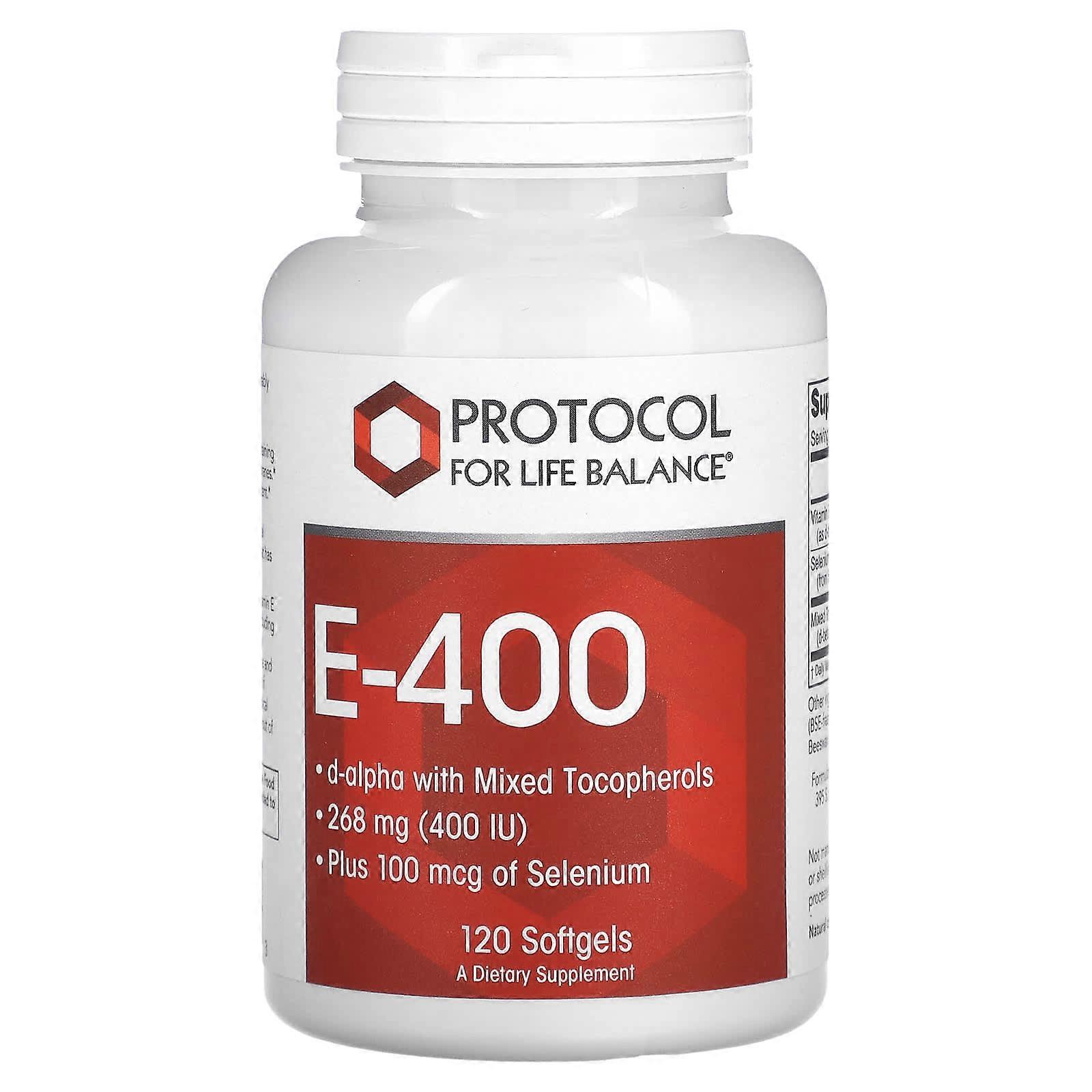 E-400, 268 mg (400 IU), 120 Softgels