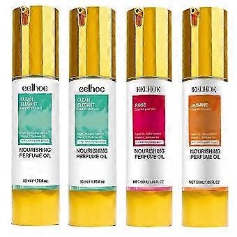 Óleo de Perfume Clean Elegance Para Mulheres Óleo de Perfume Para Mulheres E Limpo Para Mulheres E Vegan 50ml 4 pcs todos