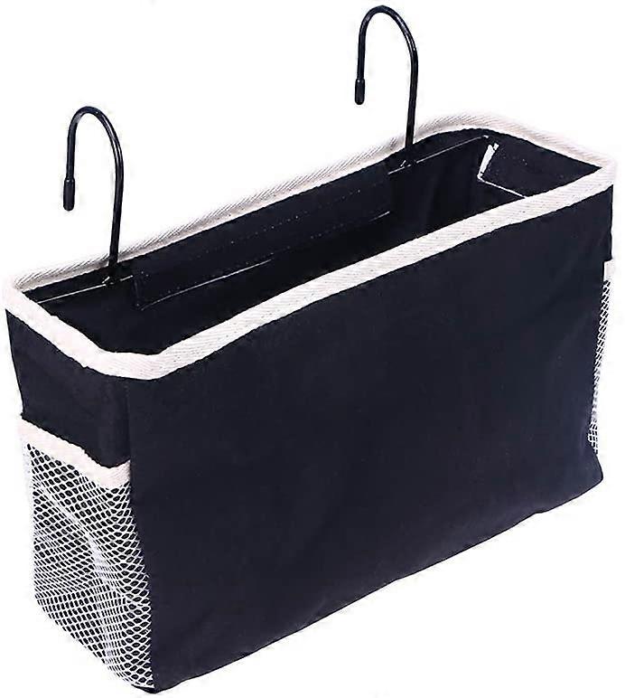 OliviaLiving Bedside Storage Caddy Organizer Holder Container Hanging Organizer for Dorm Bed Rails Organizing Tablet Magazine Holder