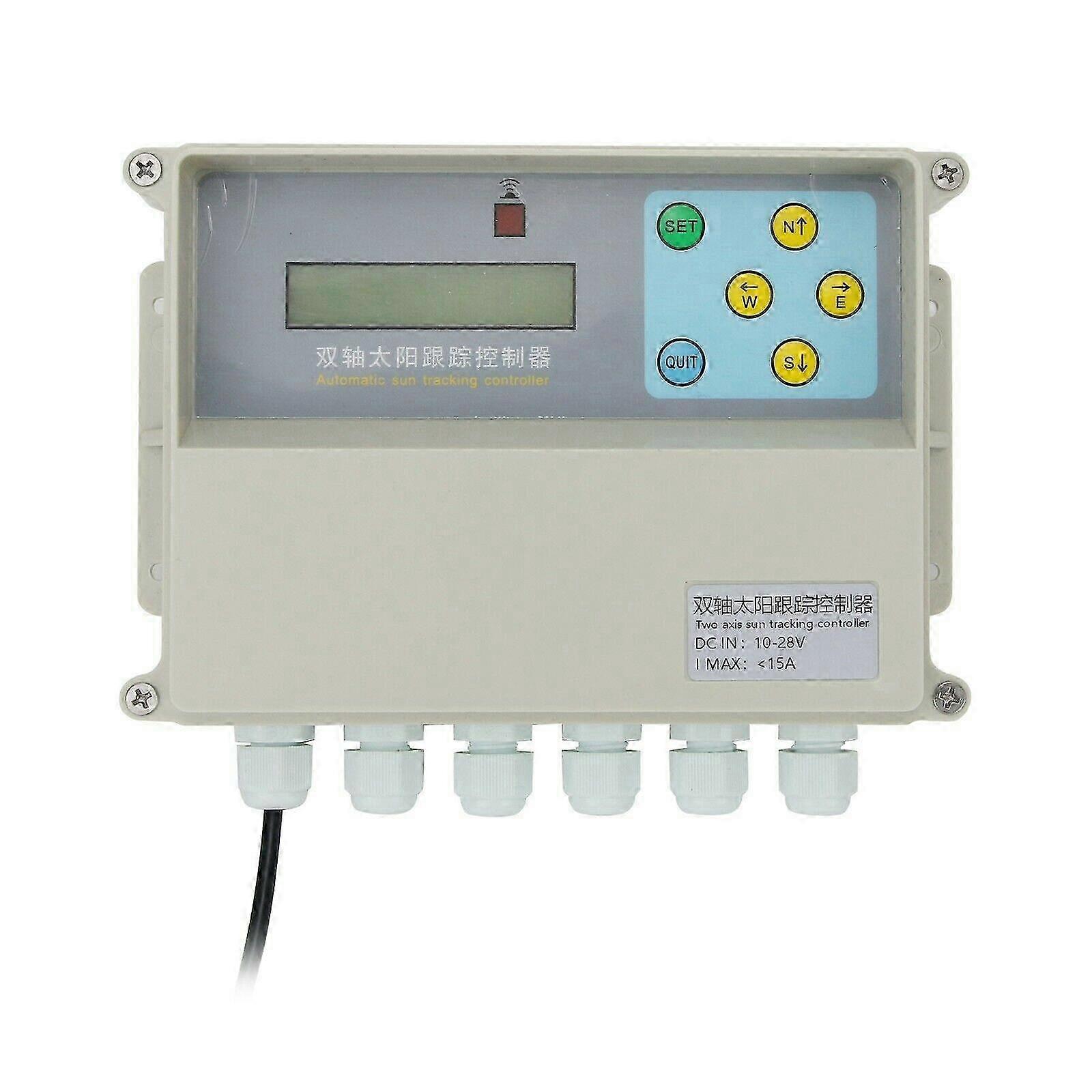 2022 Dual Axis Solar Tracker Controller Automatic Solar Tracking Remote Control 25-26