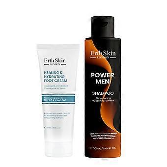 SHAMPOO POWER MEN 300ML + CREMA PIEDI IDRATANTE E CURATIVA 100ml