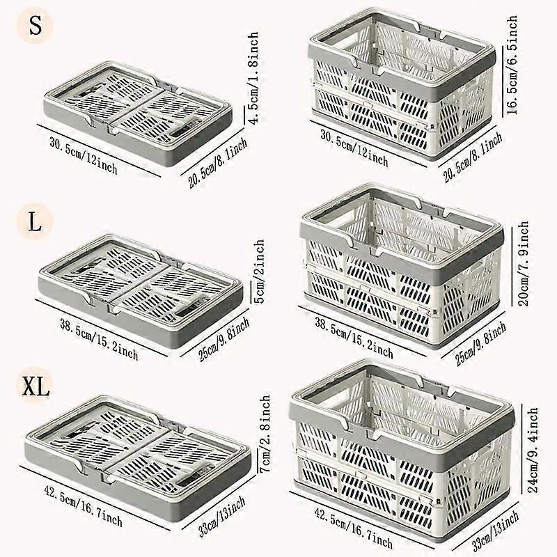 Foldable Storage Box, Outdoor Dining Basket, Portable Shopping Basket, Snack and Toy Container, Bookshelf Basket, Versatile Multi-Purpose Or