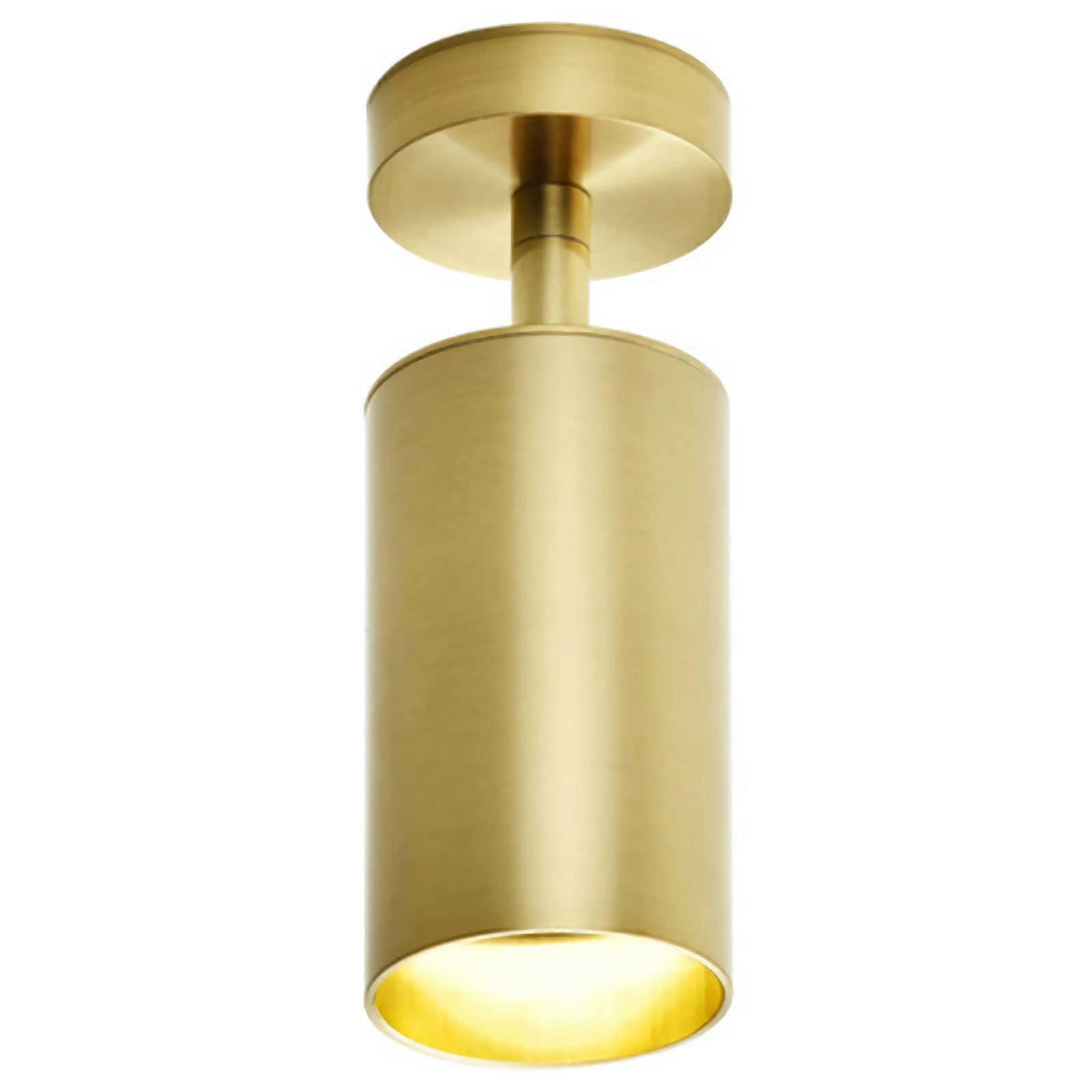 GU10 Modern Indoor Ceiling Spotlight Semi Flush Mount Adjustable Lighting Fixture