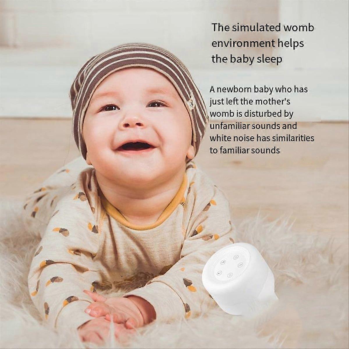  Colorful Music White Noise Sleep Machine with Sleeping Light