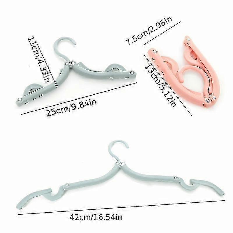1pc Folding Multifunctional Hanging Hanger, Travel Portable Magic Hanger