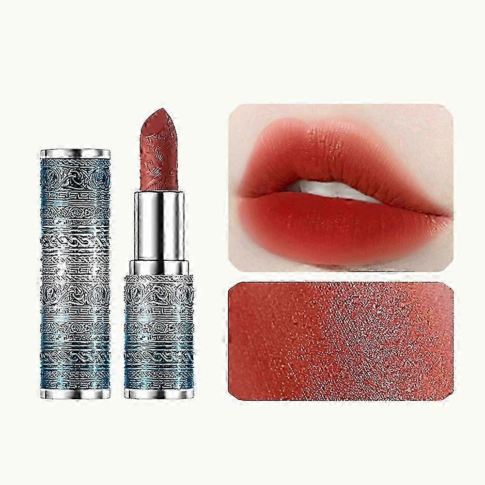 Yuliyula Embossed Lipstick, Color Fast, Waterproof and Moisturizing Lipstick