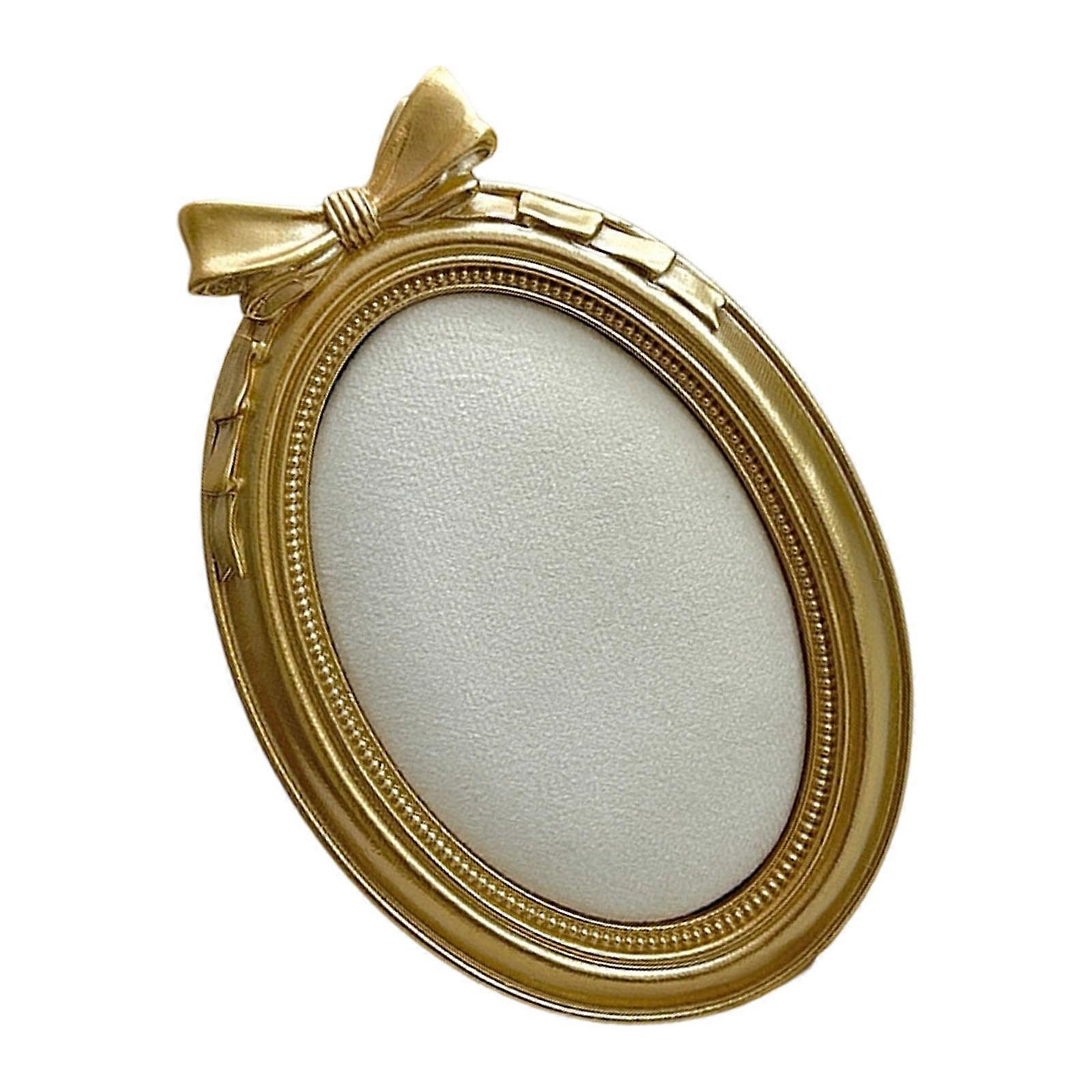 Fabric Covered Resin Jewelry Display Stand Decorative Bowknot Structure for Earring Necklace Storage and Retail Use  White