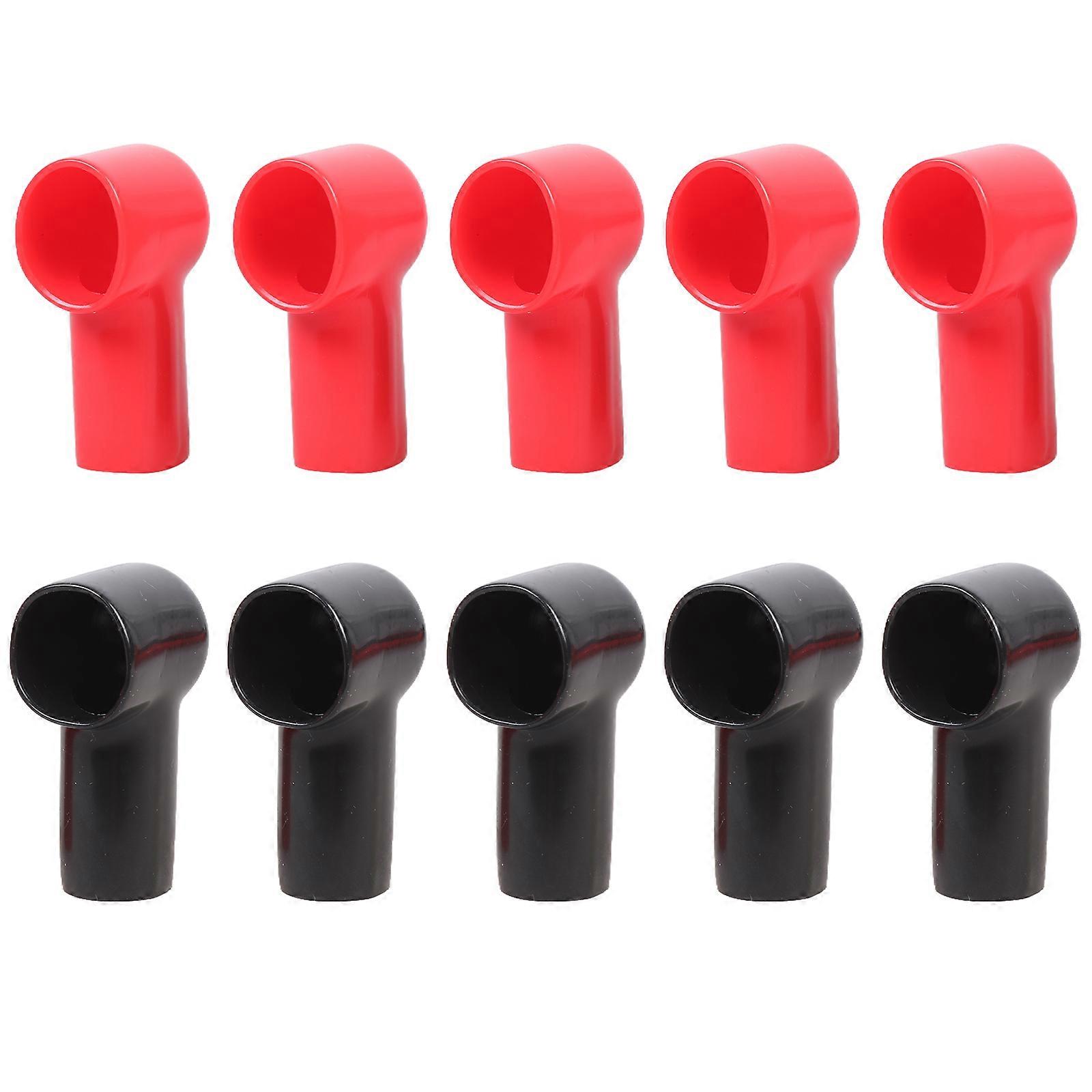 Universal Battery Terminal Cover Cap With PVC Insulation Layer For Electrical Safety And Easy Installation Multicolor