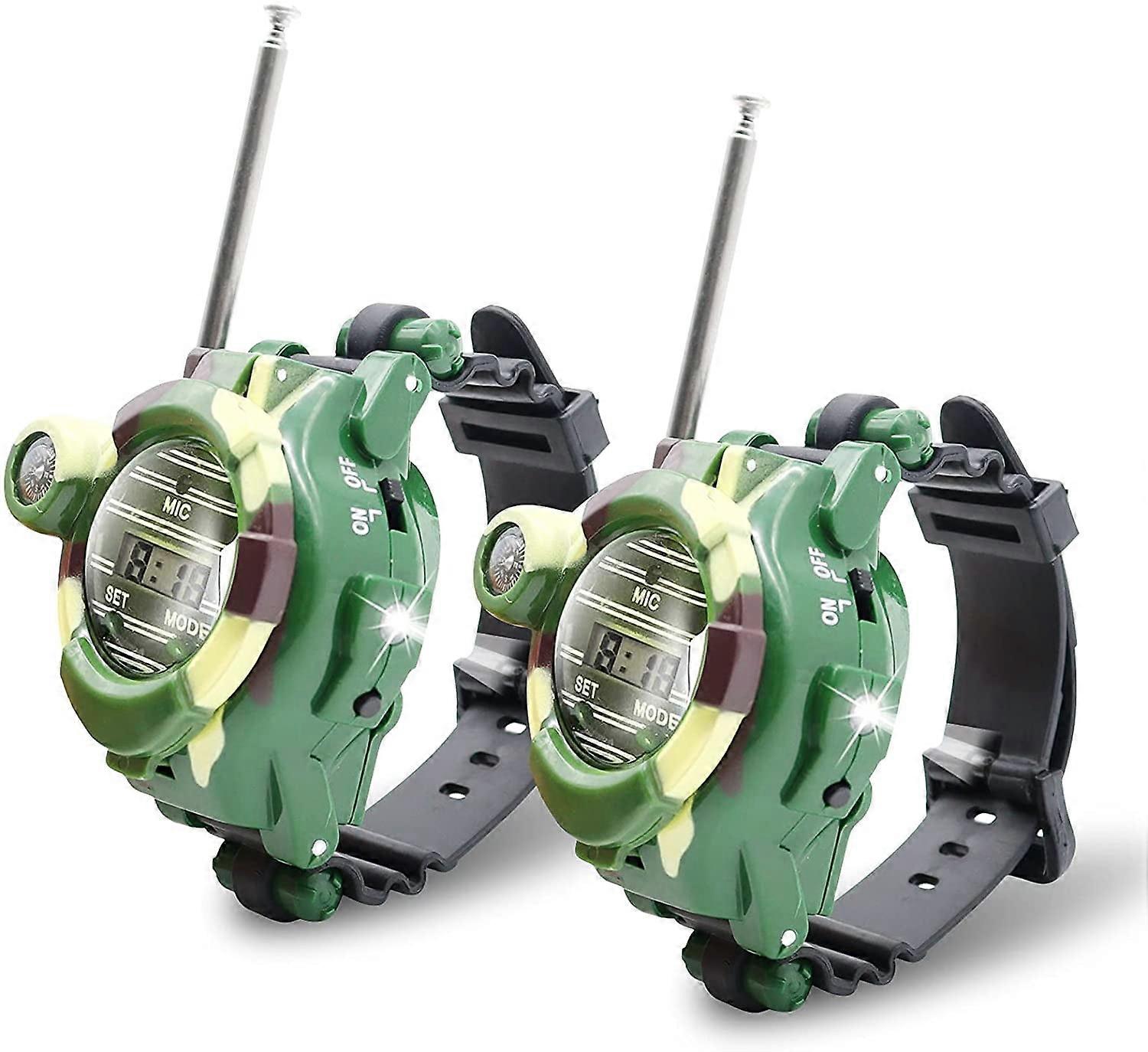 Kiddopark Spy Watch 2 -Channel 0W Two Way Radio with Digital Watch, compatible with LG20220414A20