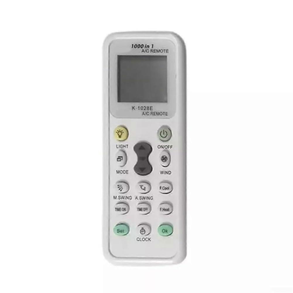 Digital Automatic Number Search Remote Control For Air Conditioning Universal Compatibility Sleek Design Easy Operation
