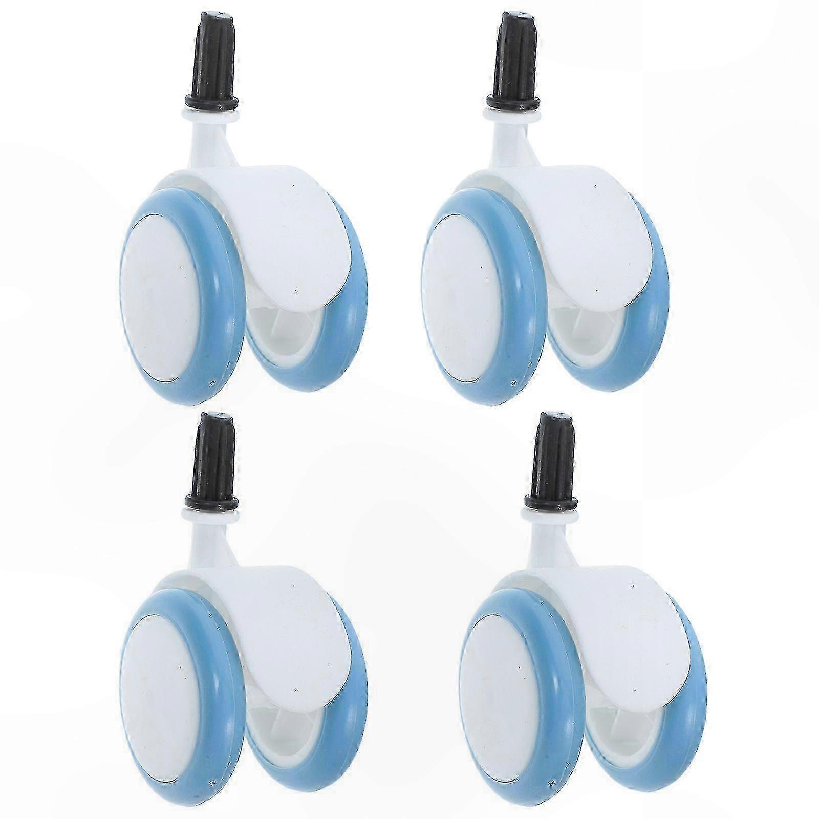 4-Pack Universal Stroller Wheels Replacement for Baby Gear Accessories